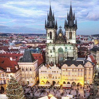 Christmas Prague markets